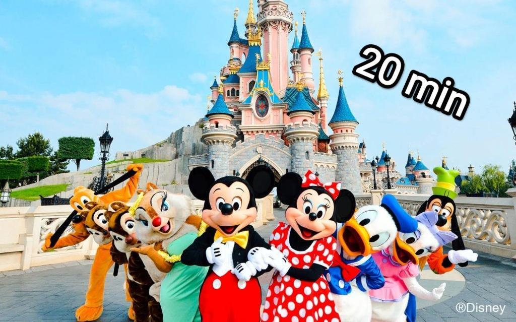 Disneyland - Paris 20 Min - Parking - 7 Personnes